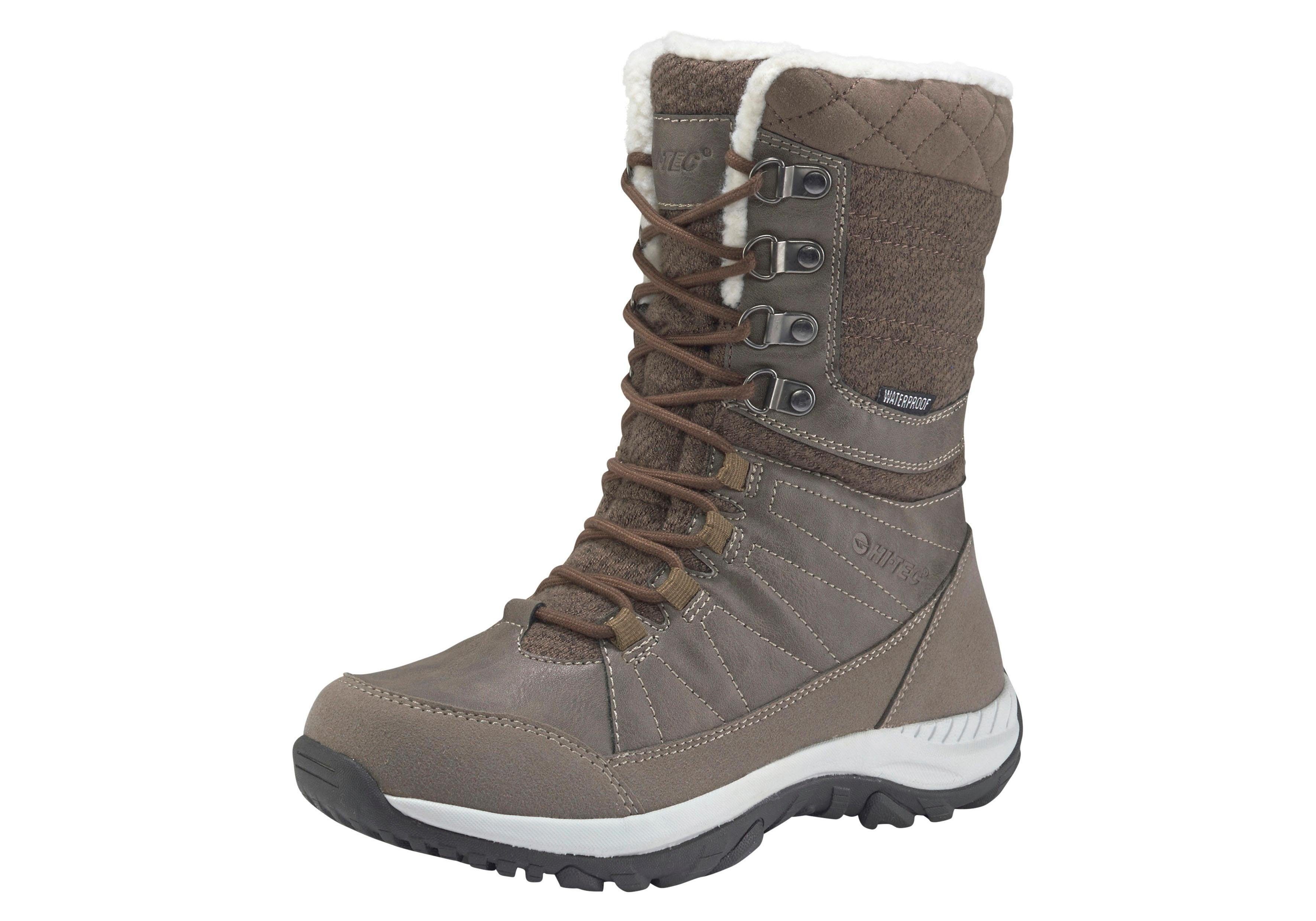 HI-TEC work Hi-Tec Riva Waterproof Outdoorwinterstiefel wasserdicht und wärmend Beige