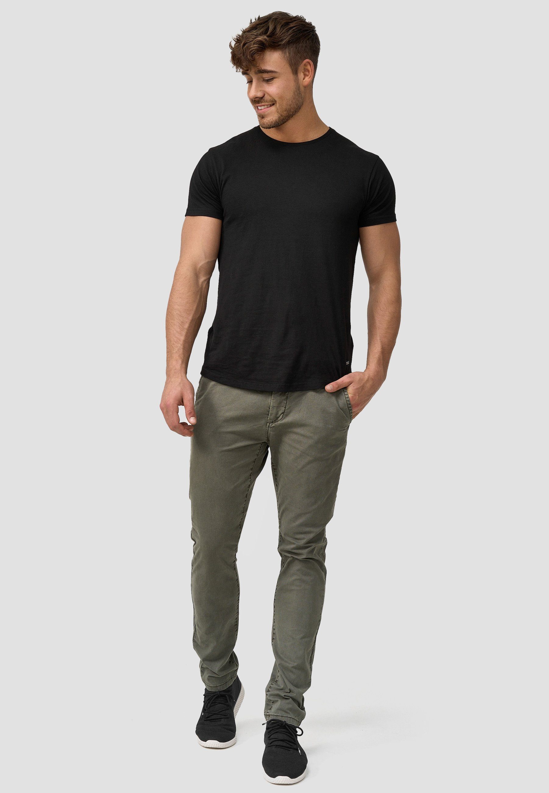 Indicode Chinohose Herren Waller Chino Hose Herrenhose