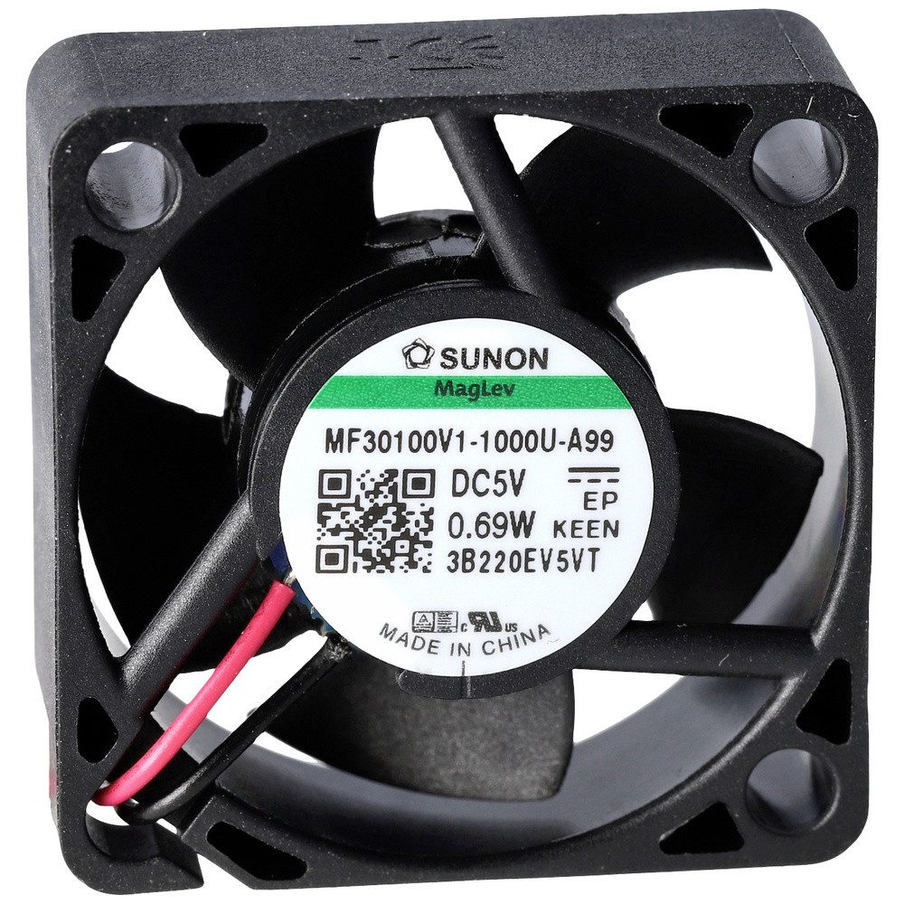 Sunon Корпус вентилятора Sunon MF30100V1-1000U-A99 Axiallüfter 5 V/DC 9.34 m³/h (L x B x H) 10