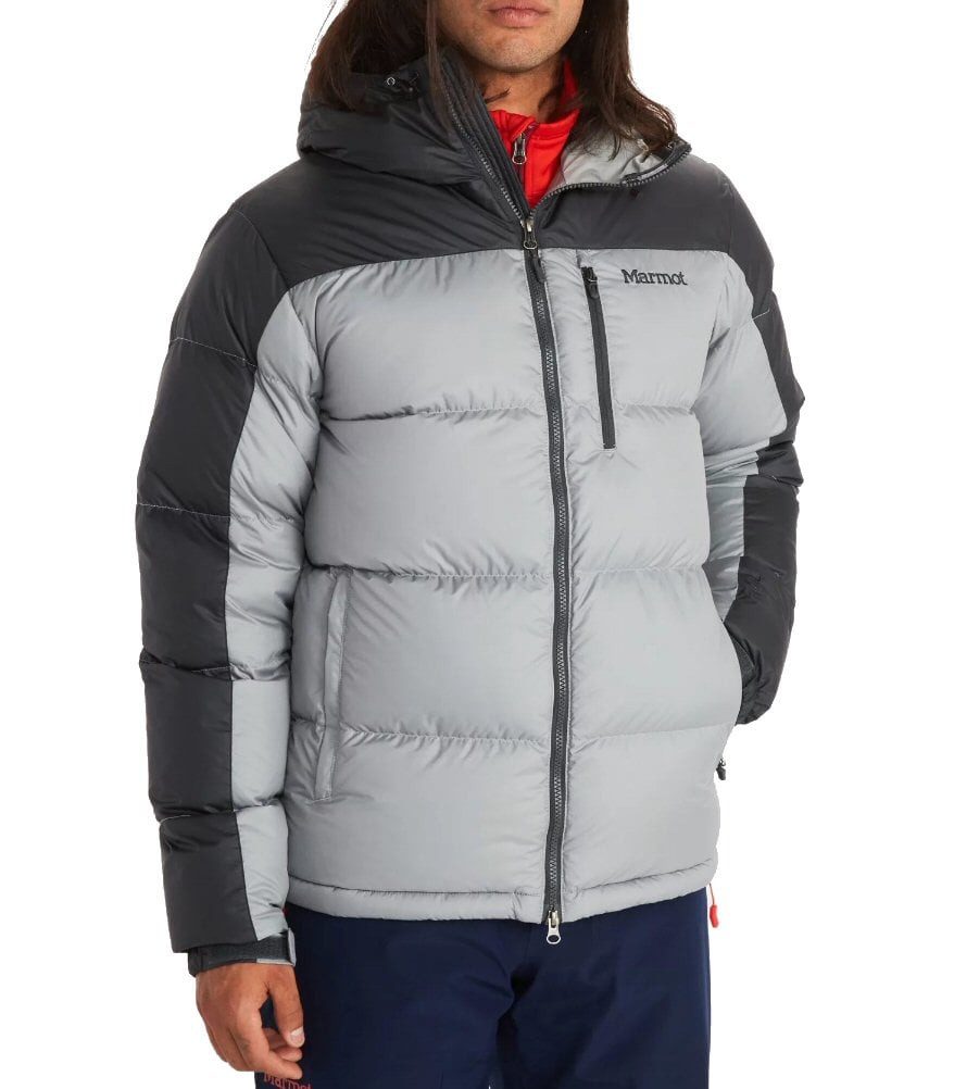 Marmot Winterjacke Guides Down Hoody grau Herren