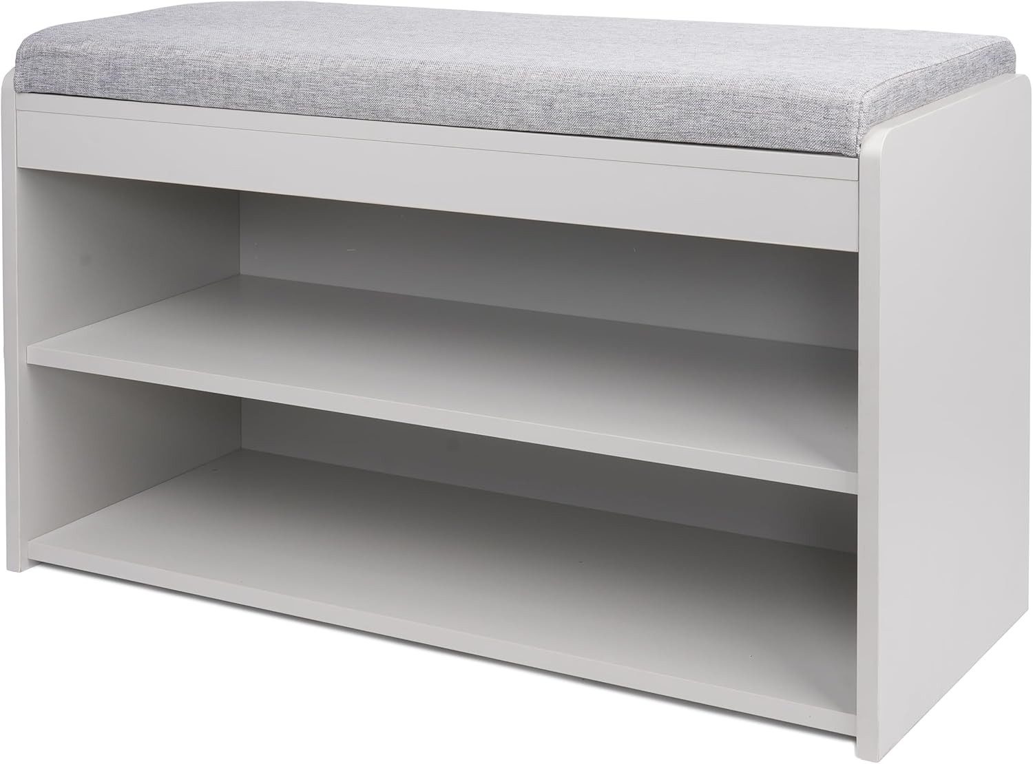 Zedelmaier Sitzbank mit Sitzbank Schuhregal mit Sitzbank 76 x 30 x 45 cm