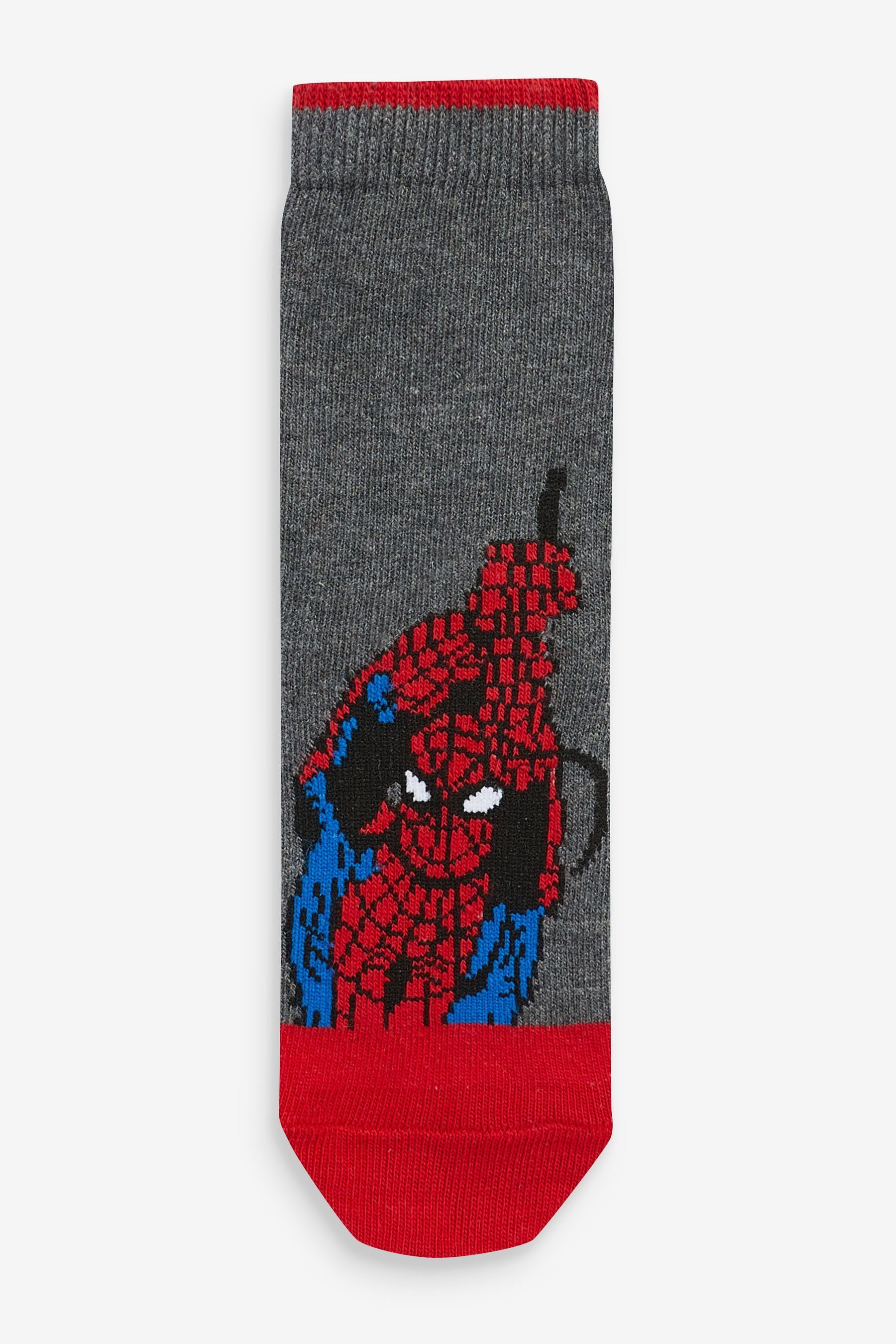 Next Kurzsocken Socken mit hohem Black Marvel Baumwollanteil, 5er-Pack (1-Paar) Avengers