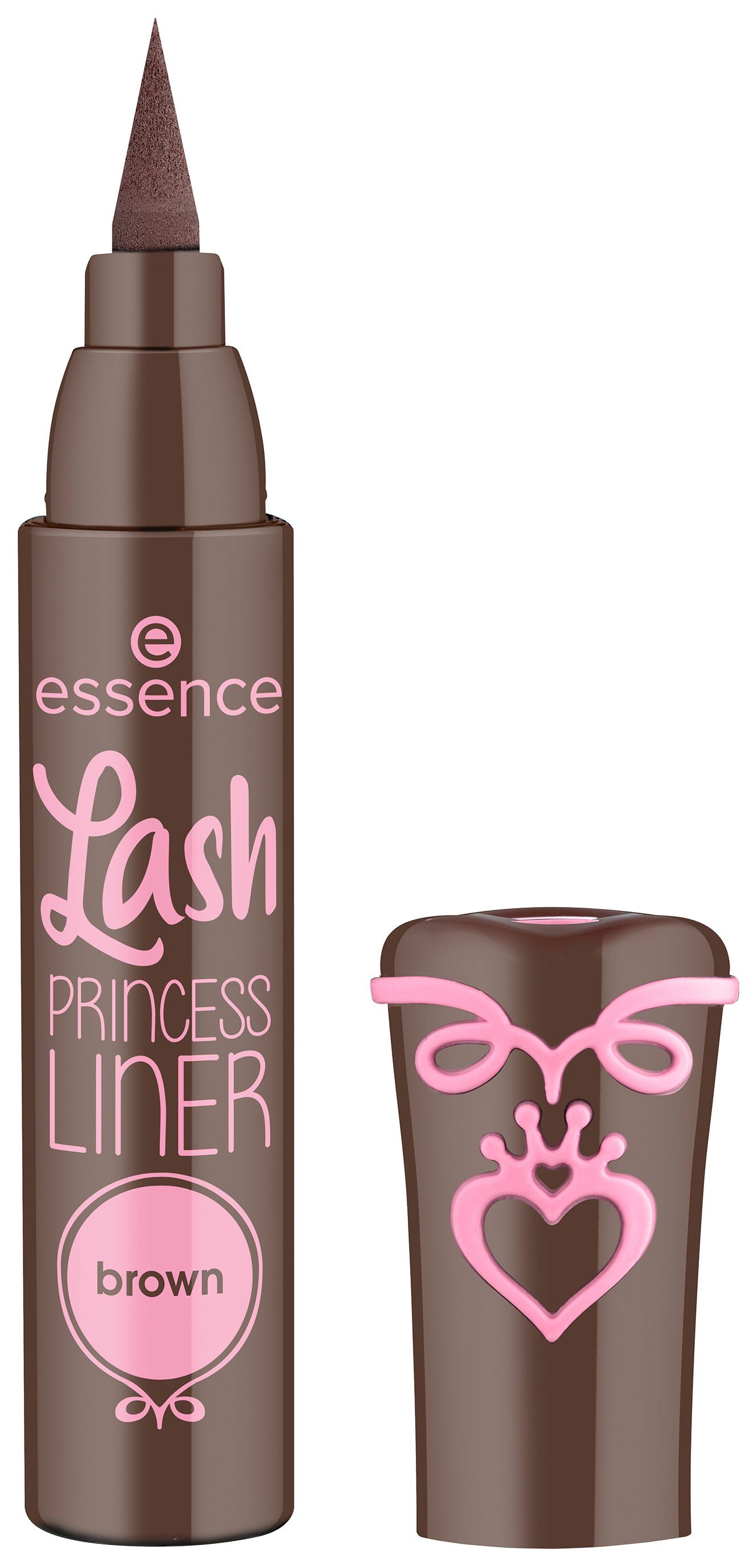 LINER brown, Lash Eyeliner Essence PRINCESS 5-tlg.