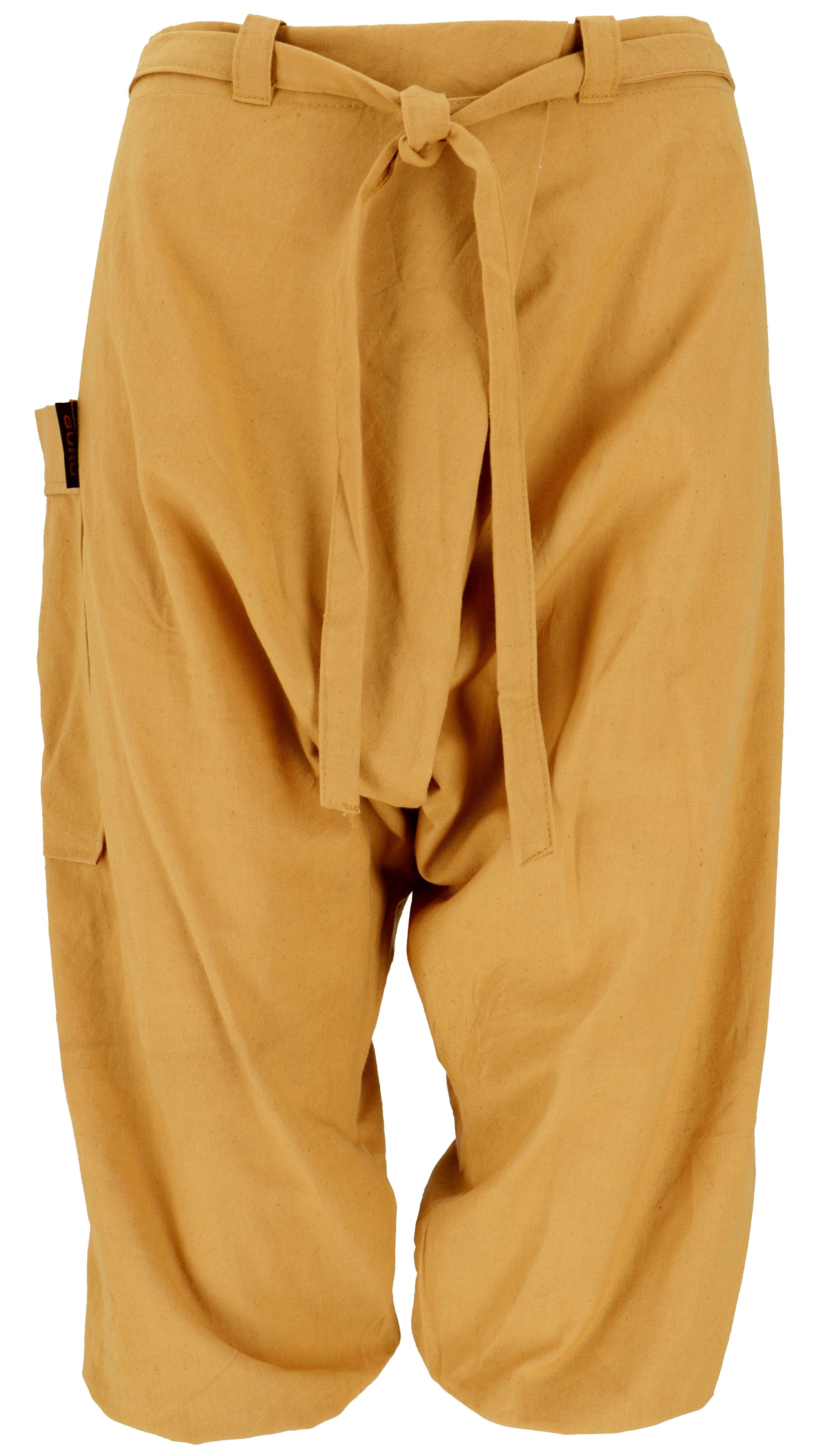 Bekleidung mango Hose Relaxhose Shorts, Ethno Guru-Shop Style, alternative Baggy - Sarouel
