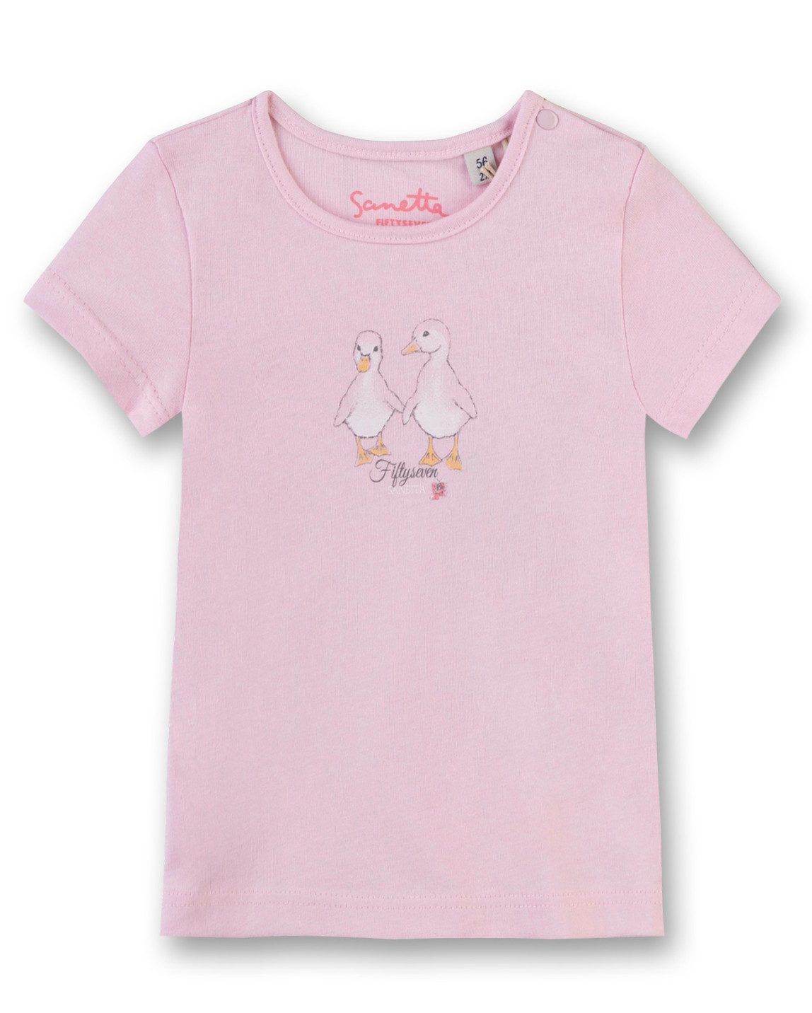 Sanetta 344662 T-Shirt, Bianco, 16 Anni Bambina