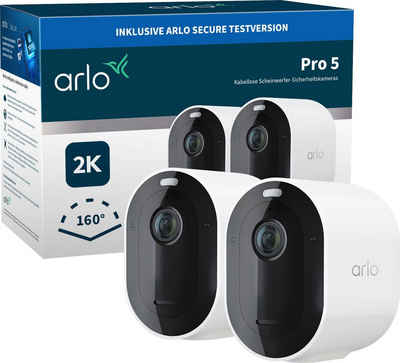 ARLO Pro 5 Spotlight 2er Set Überwachungskamera (Außenbereich, Innenbereich)