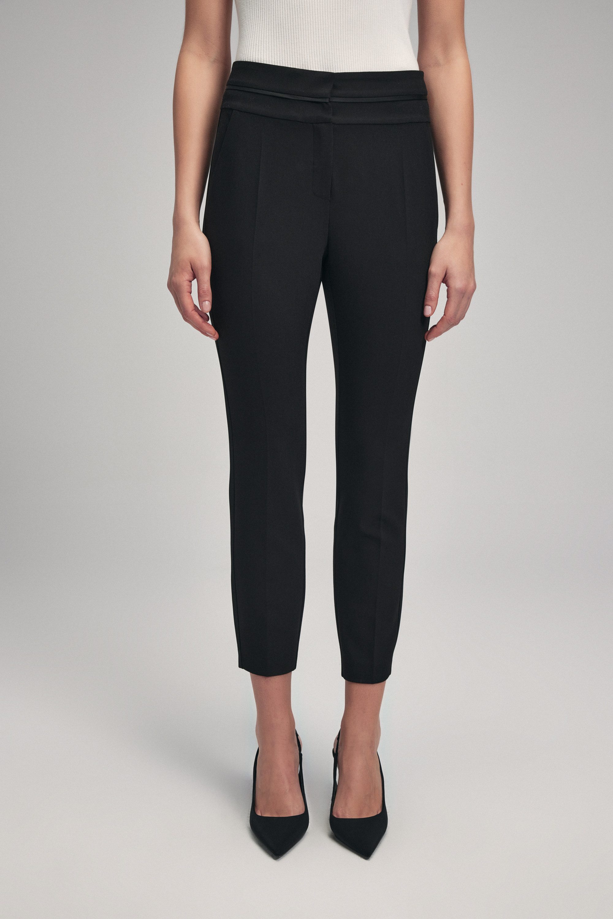 adL Stoffhose Hose mit hoher Taille