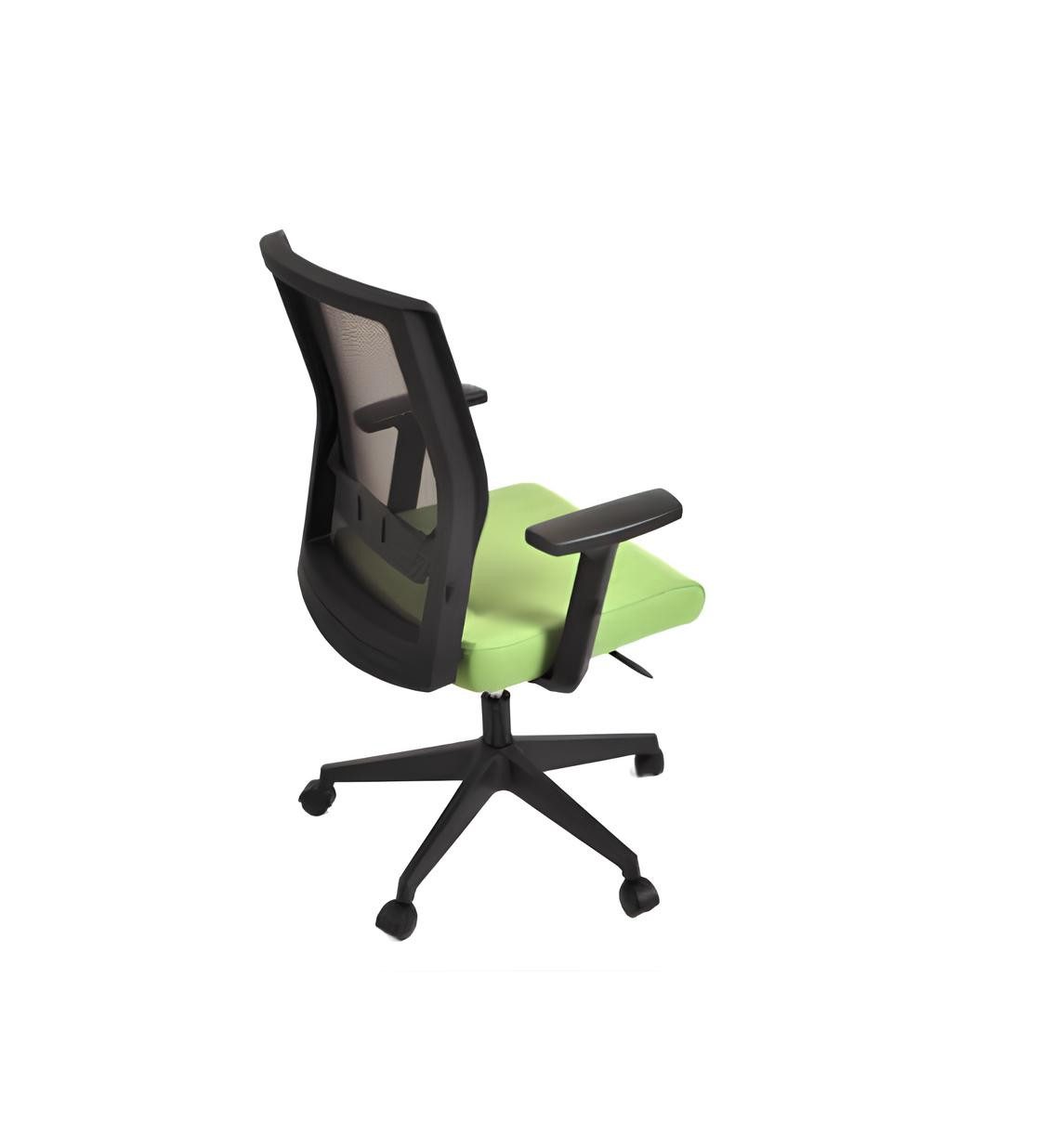 JVmoebel Bürostuhl Luxuriöser grüner Drehstuhl aus Kunstleder mit ergonomischem Design (1 St), Made in Europa