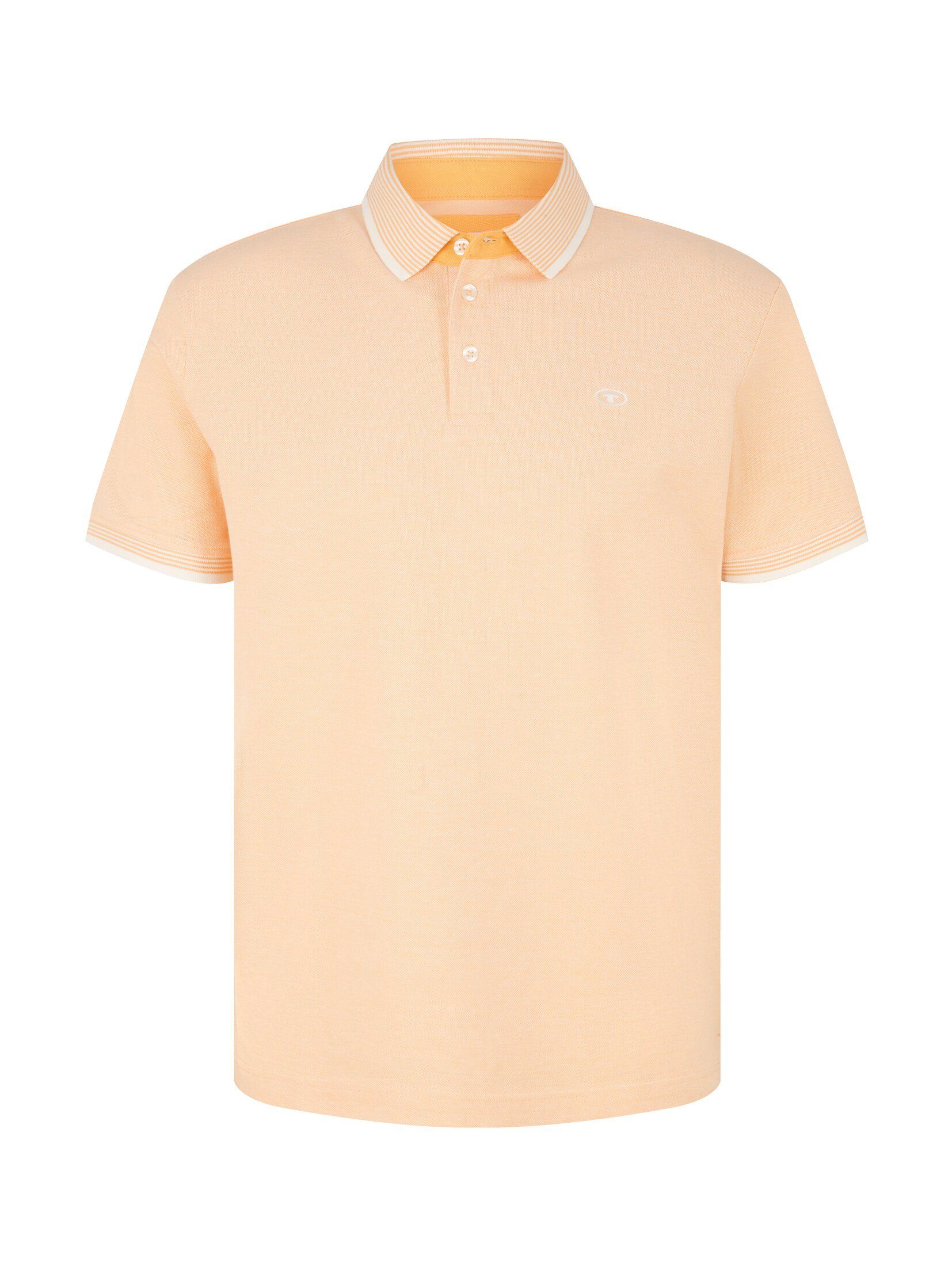 vintage TAILOR orange TOM twotone Basic beige Polo Shirt Poloshirt