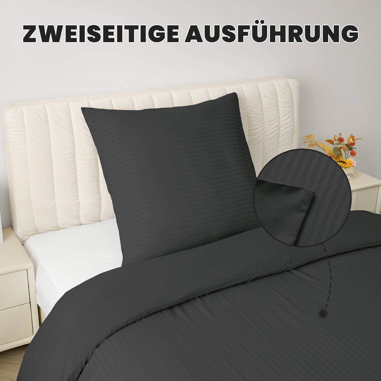 Good Nite Bettwäsche Gestrecktes Mikrofaser-Bettwäsche-Set mit günstig online kaufen