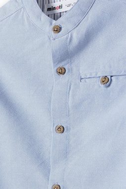 MINOTI Kurzarmhemd Hemd ohne Kragen (12m-8y)