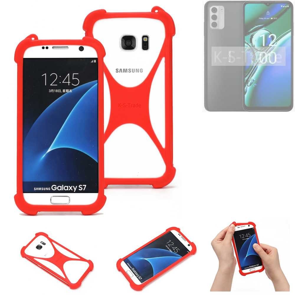 K-S-Trade Handyhülle für Nokia G42, Handy-Hülle Schutz-Hülle Bumper Silikon Schutz Hülle Cover Case