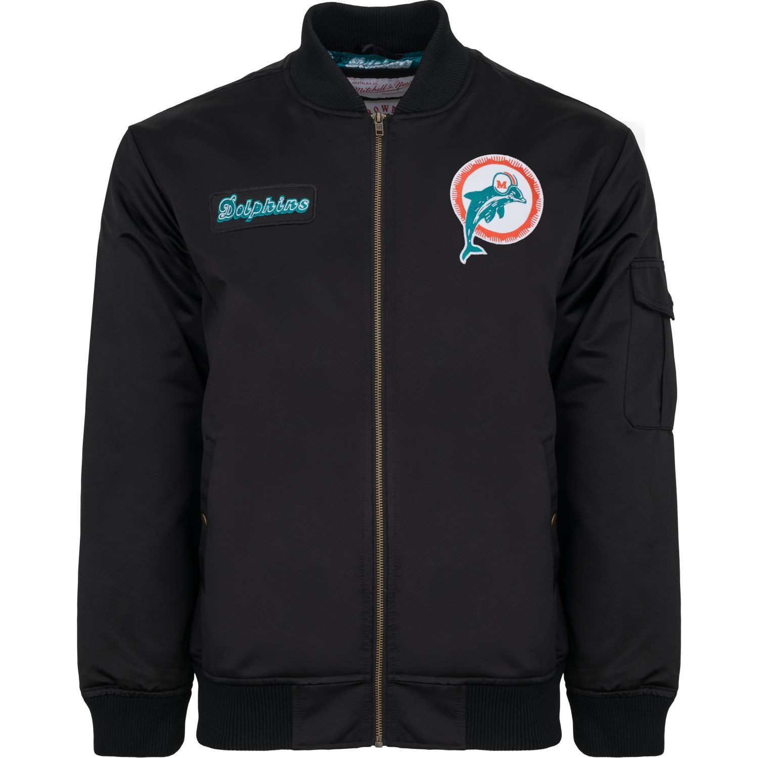 Mitchell & Ness Collegejacke Heavyweight NFL Miami Dolphins