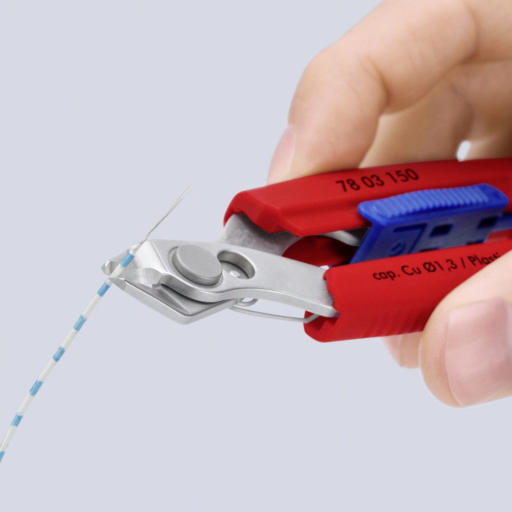 Knipex Seitenschneider Knipex 78 03 150 V01 Elektrotechnik und Feinwerktechnik Schneidzange – Bild 5 von 5