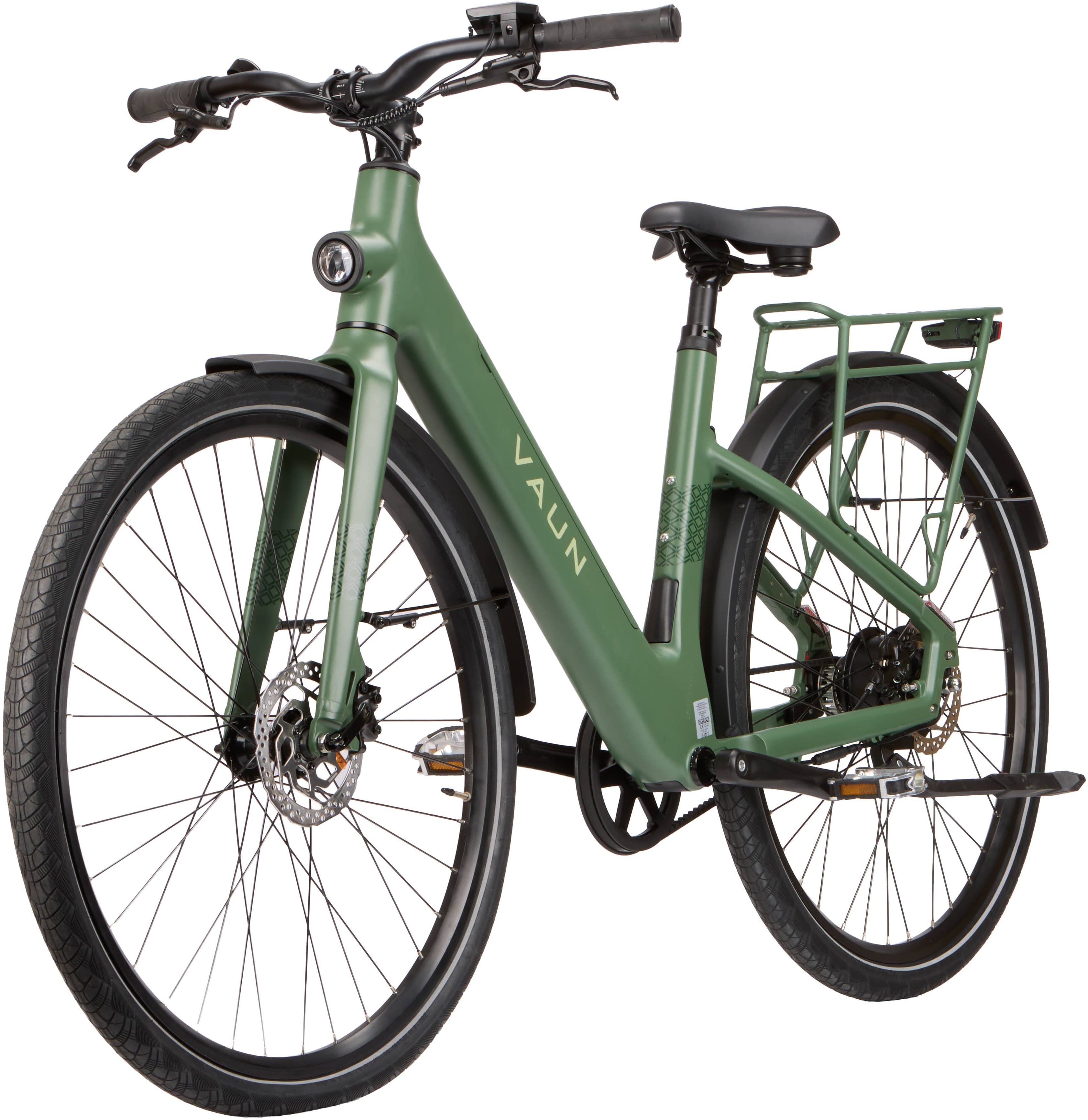 Vaun E-Bike Cityrad VAUN SKYLINE Wave-Cityrad Bikes, 8 Gang Shimano Nexus 8-Gang Schaltwerk, Nabenschaltung, Mittelmotor, 630 Wh, (mit integr. Akku), Elektrofahrrad für Alltag und Einkauf