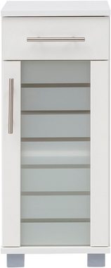 Schildmeyer Unterschrank Nikosia Breite 30 cm, mit Glastür, 1 Schublade, MDF-Fronten, Metallgriffe