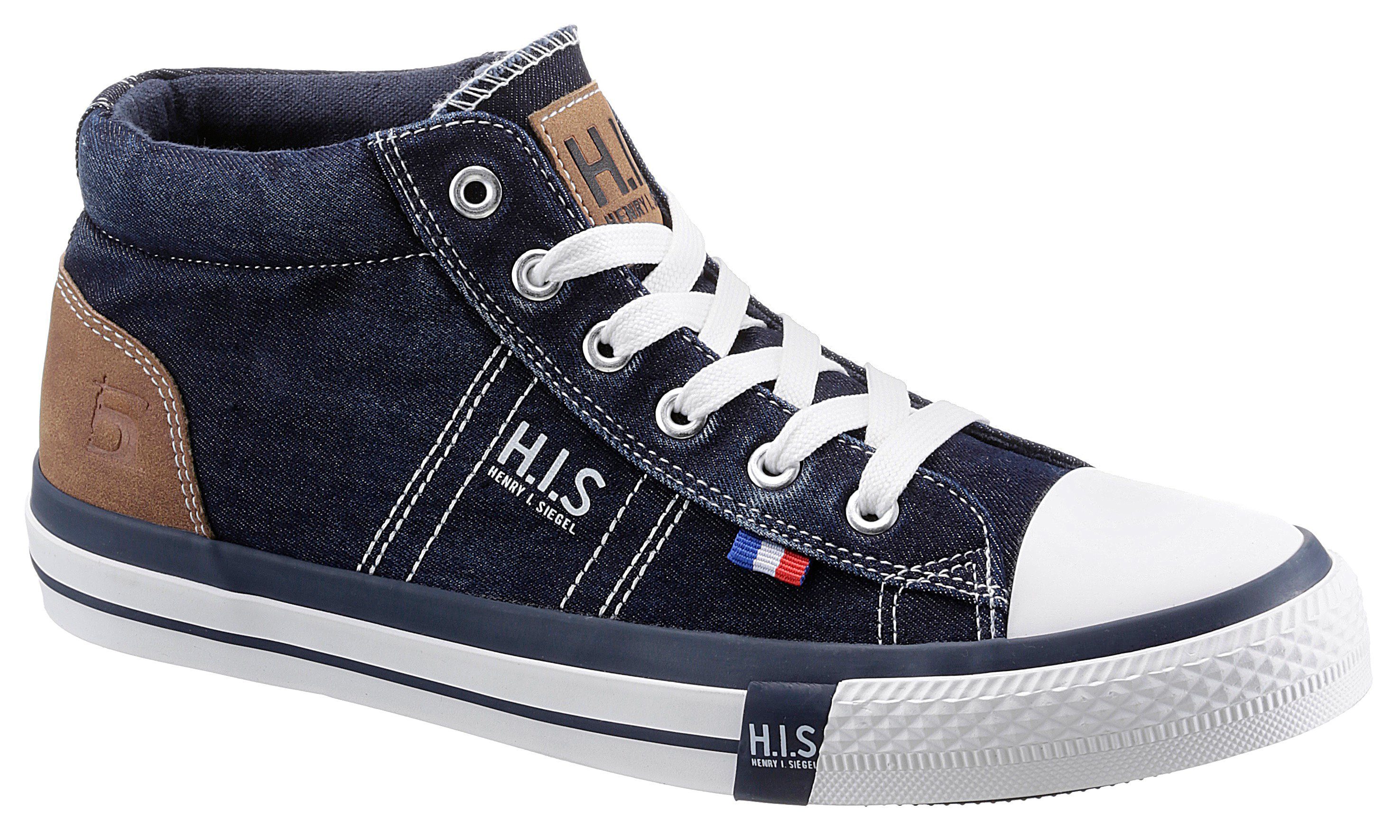 H.I.S Sneaker mit Jeans Used-Look