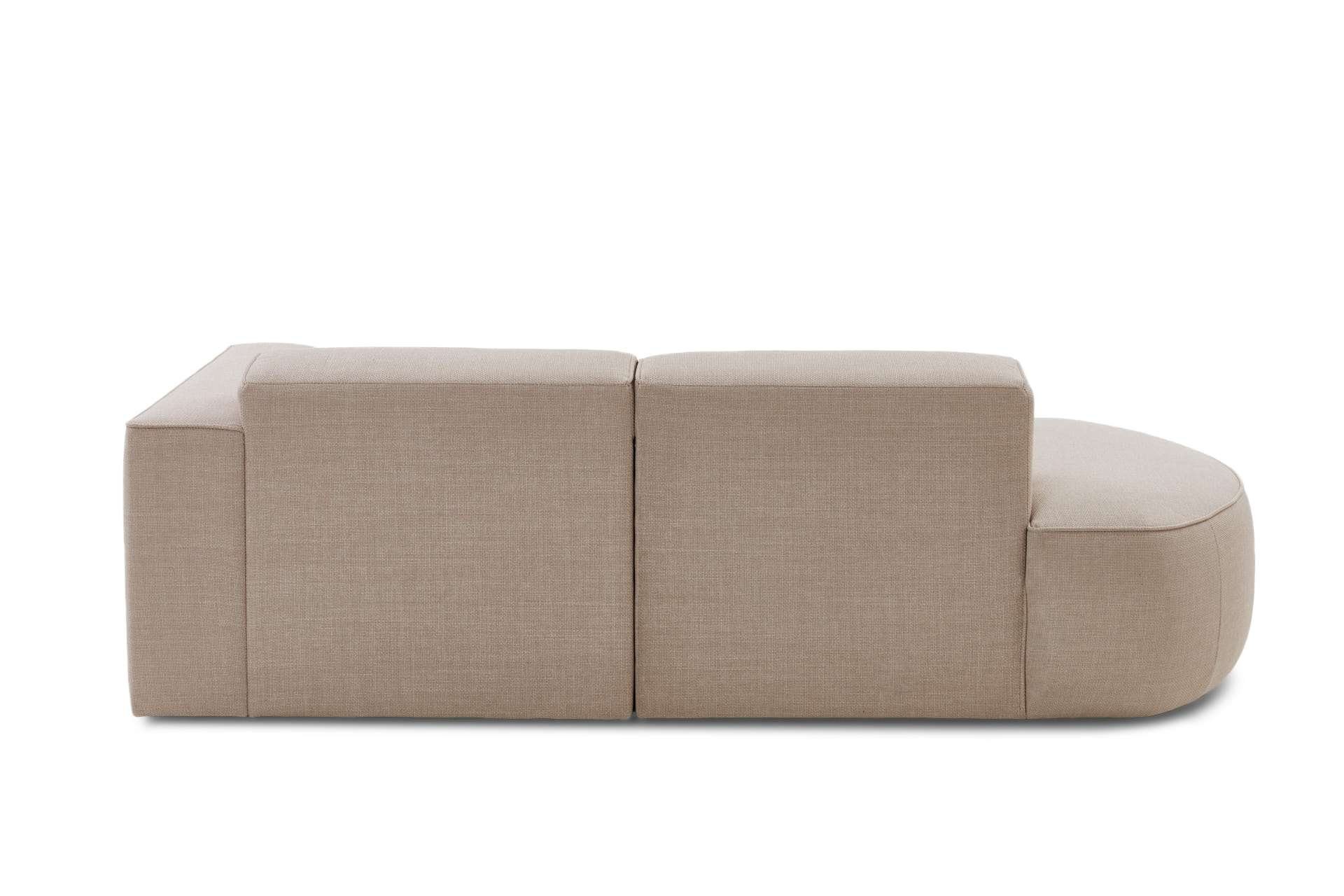 kompaktes sand Ecksofa Sofas, andas Design modernes, ansprechendes Tisso,