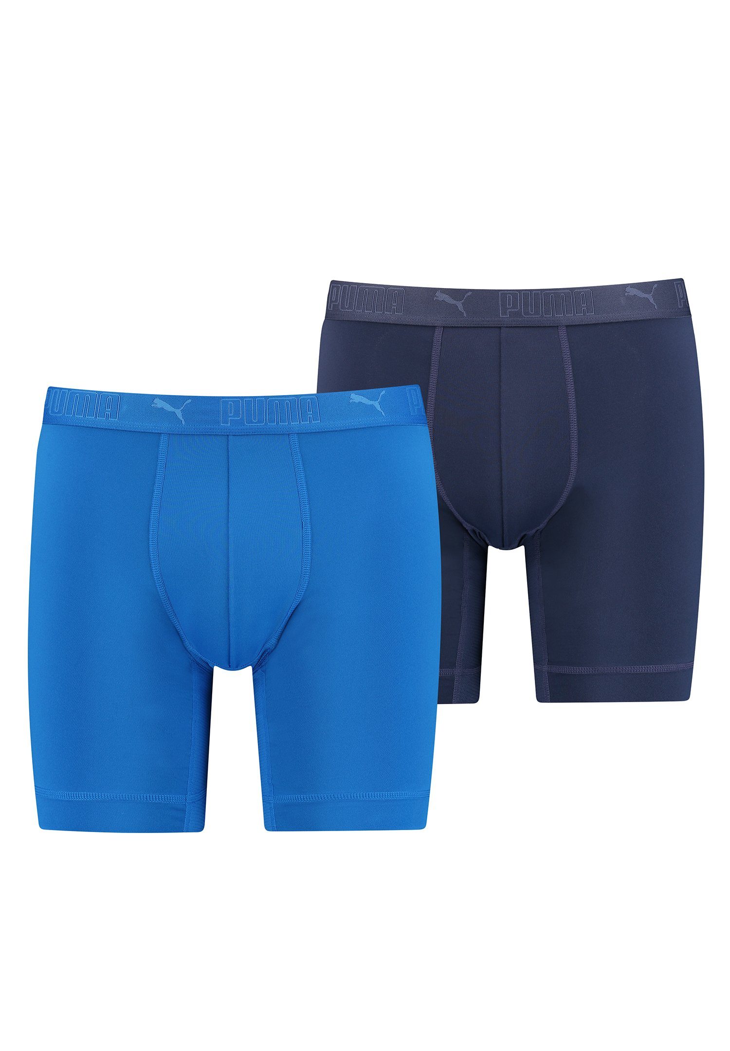 PUMA Boxershorts PUMA SPORT MICROFIBER LONG BOXER 2P günstig online kaufen