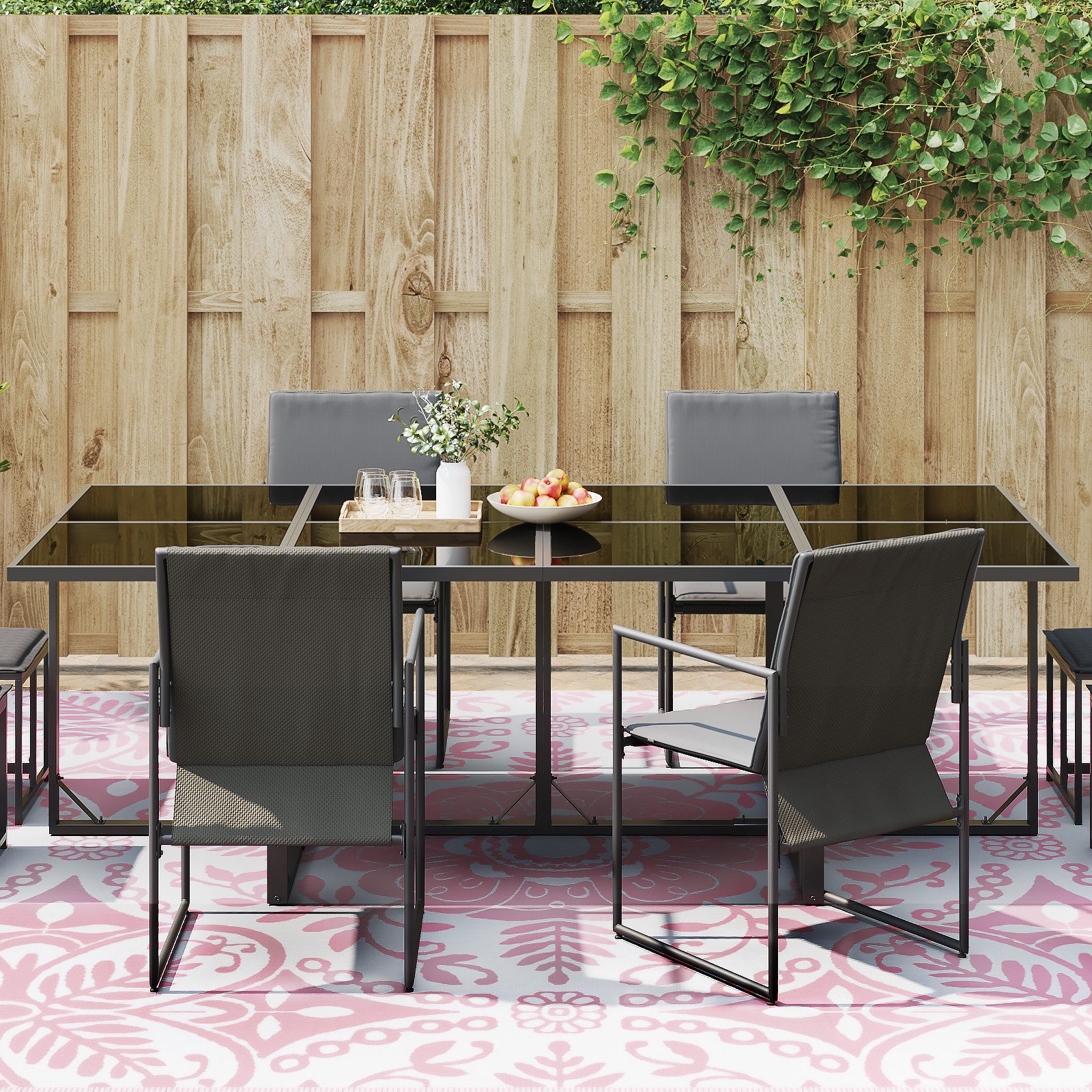 vidaXL Outdoorteppich Outdoor-Teppich ARAKIL Rosa 300x400 günstig online kaufen