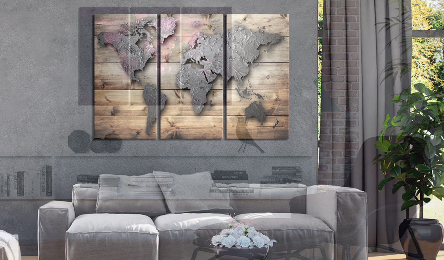 Artgeist Wandbild Doors to the World