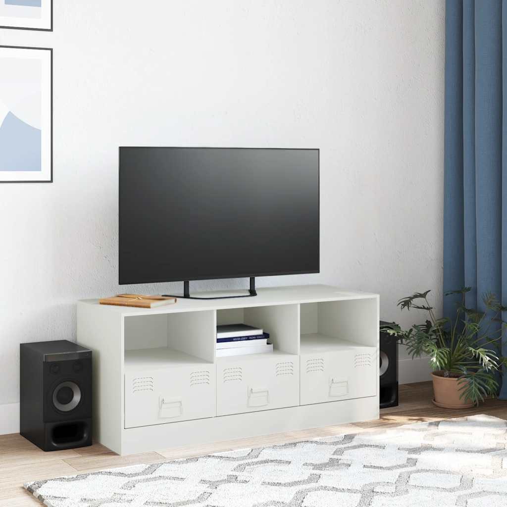 vidaXL TV-Schrank TV-Schrank Weiß 99x39x44 cm günstig online kaufen