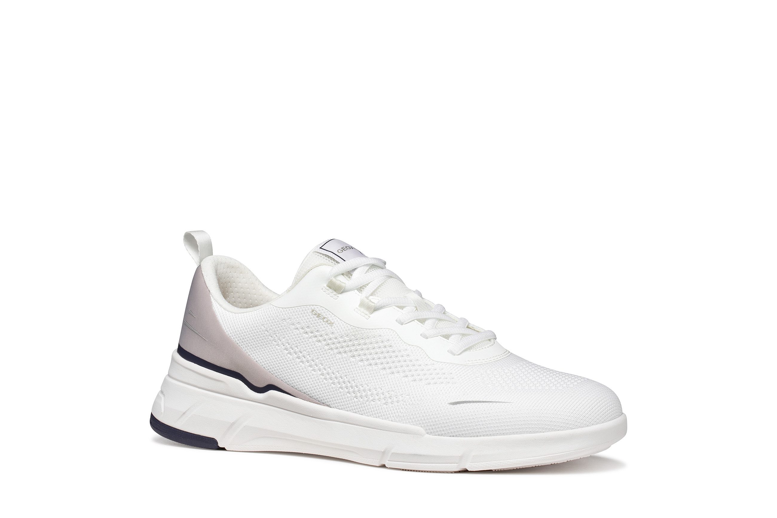 Geox U VITTOUR Sneaker Halbschuh, Freizeitschuh, Schnürer mit Kontrastbesat günstig online kaufen