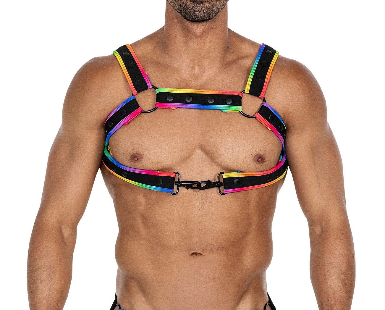CUT4MEN Body Body Harness in bunt - One Size