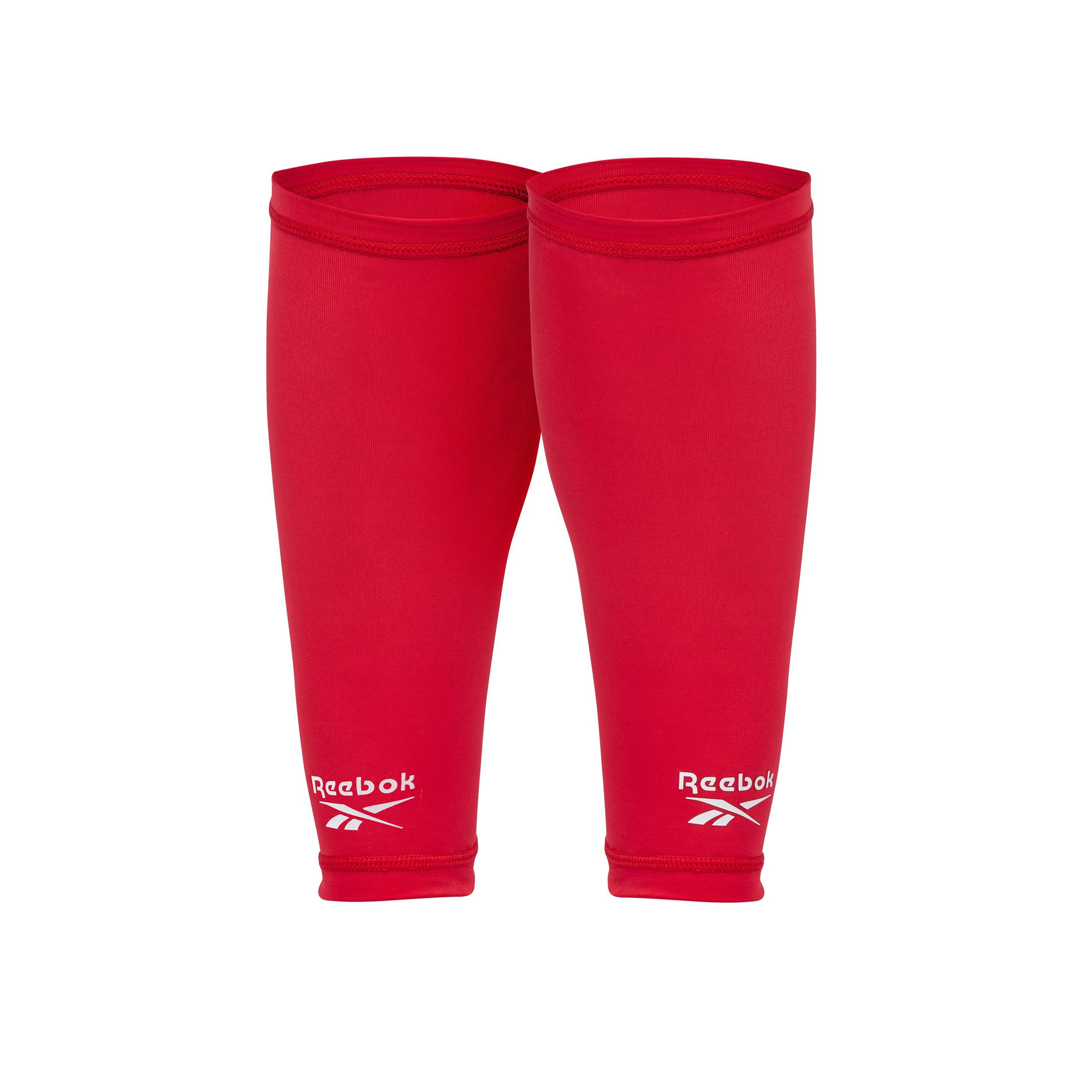 Reebok Bandage Calf Sleeves, Rot, Hilft bei der Temperaturregulierung für weniger Reizungen