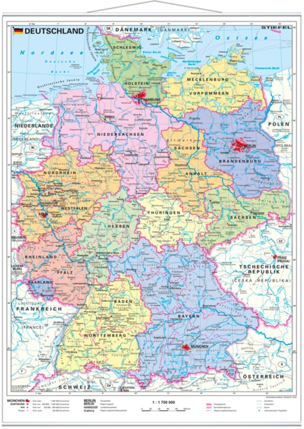 Deutschland politisch im Miniformat / Heinrich Stiefel