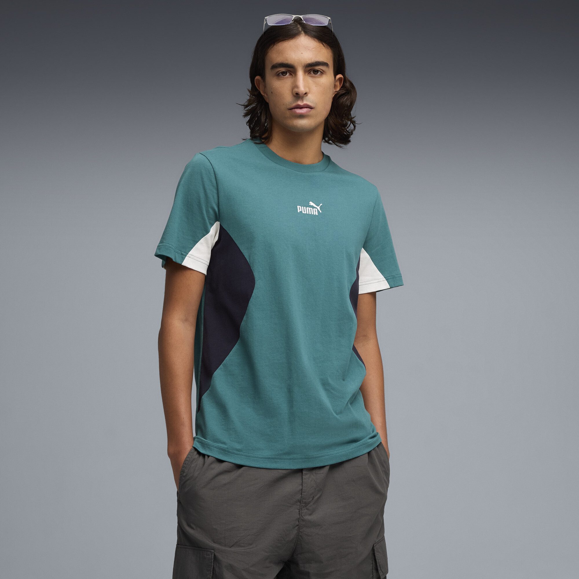 PUMA T-Shirt Essentials Block T-Shirt Herren günstig online kaufen