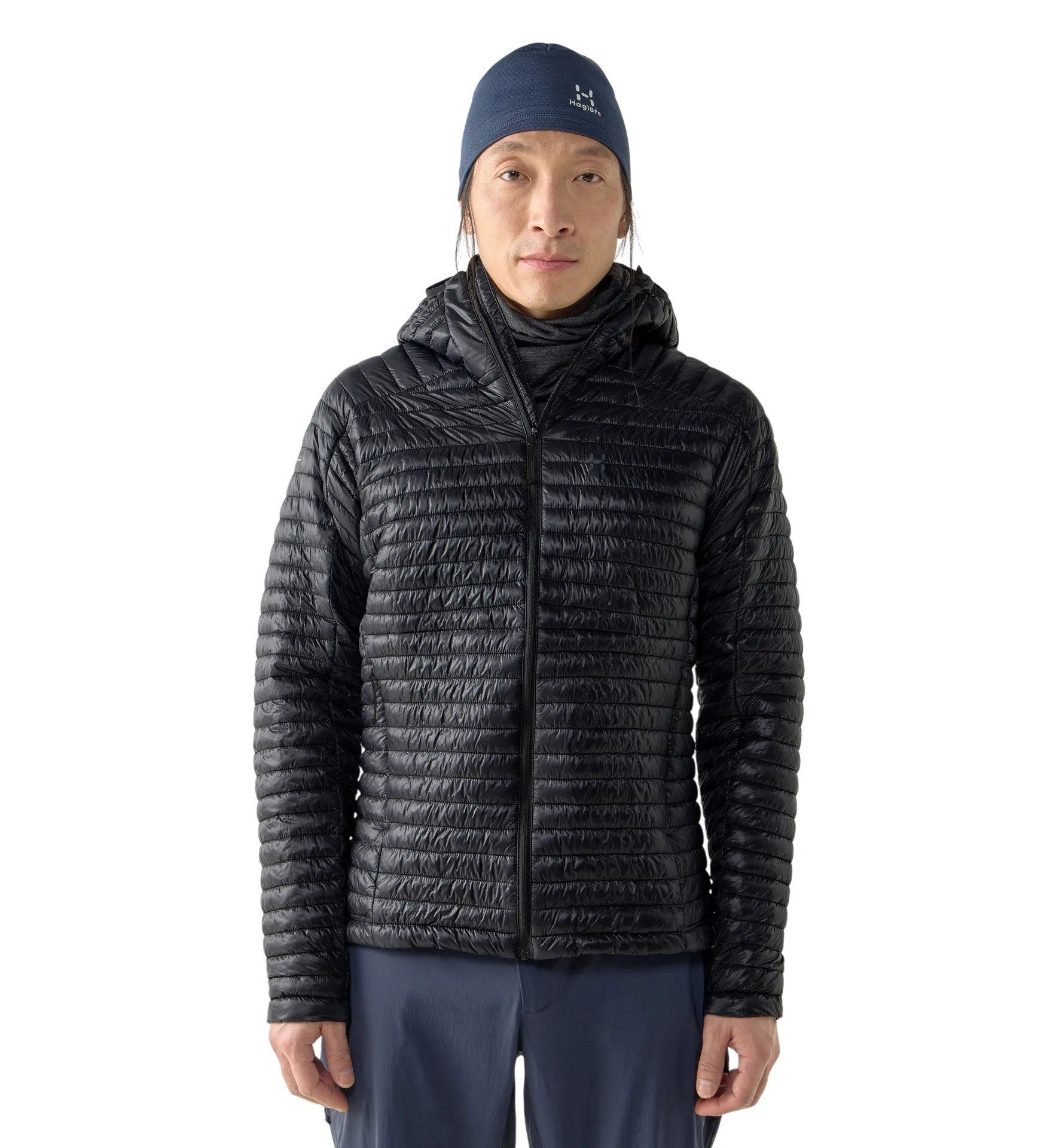 Haglöfs Funktionsjacke Isolationsjacke L.I.M Mimic II Hood (superleichtes, reißfestes Pertex)