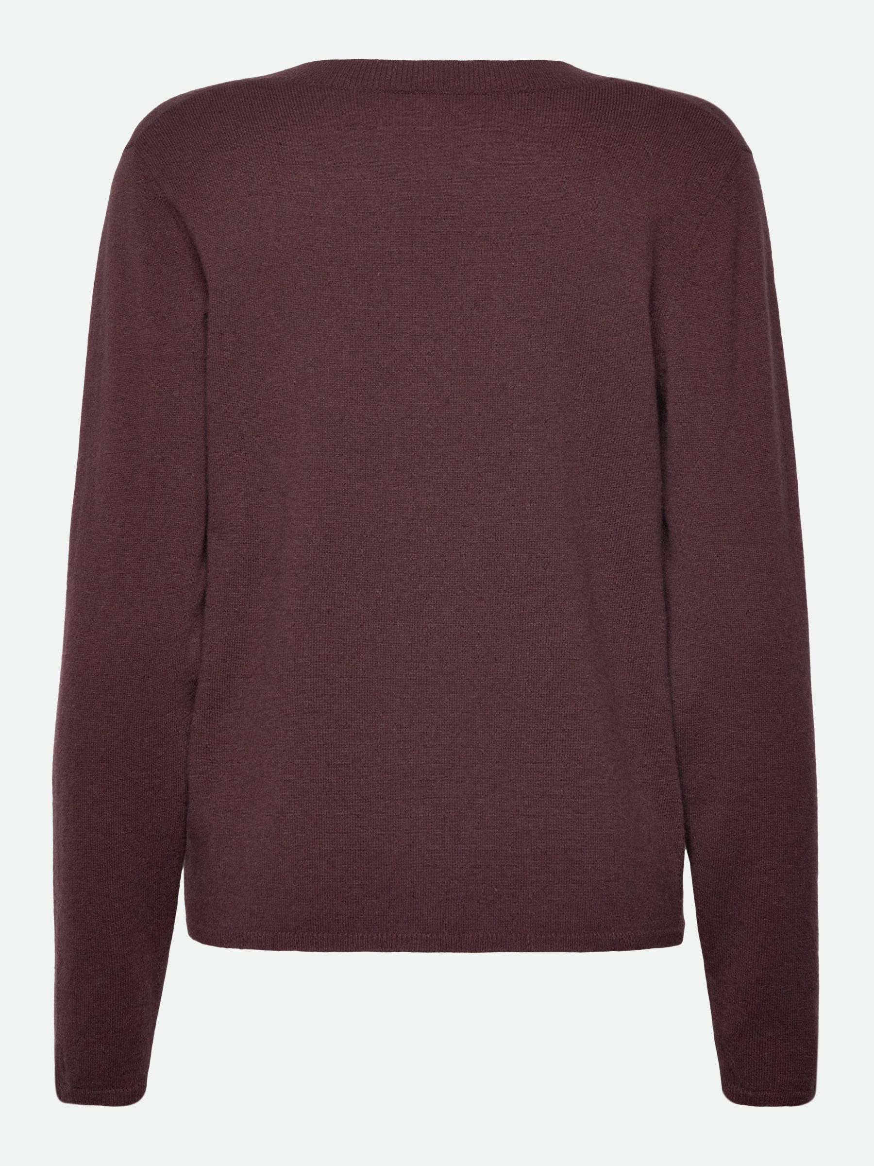 rosemunde Wollpullover Laica v-neck mit Wolle und Kaschmir mit V-Ausschnitt und langen Ärmeln, Woll-Kaschmir-Mix – Bild 3 von 4