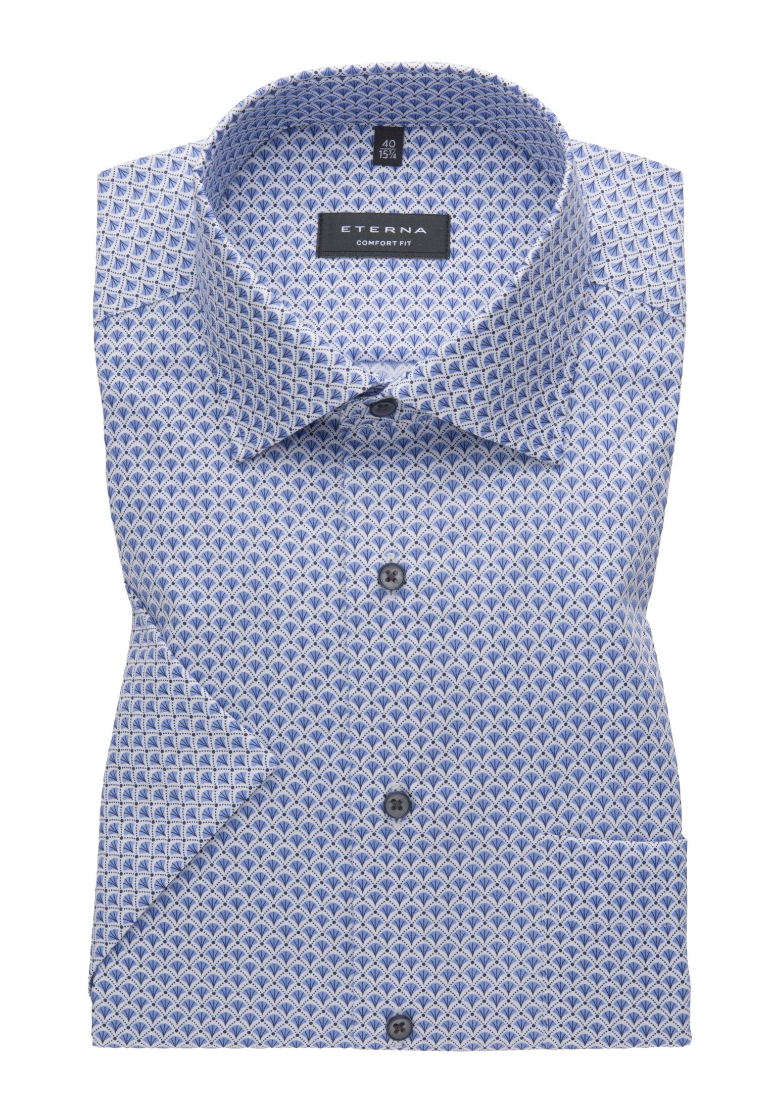 Eterna Kurzarmhemd COMFORT FIT NON IRON günstig online kaufen