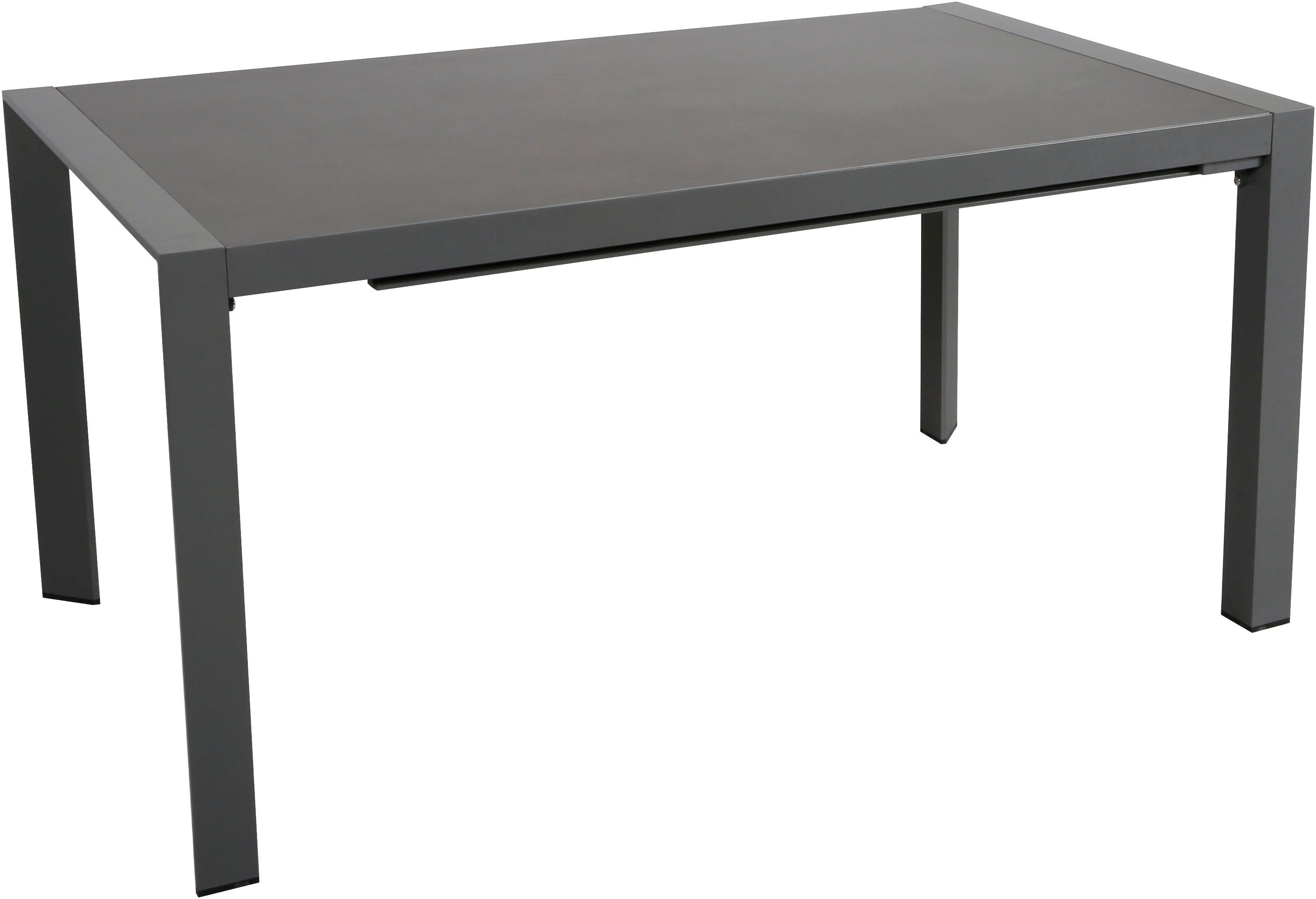 KONIFERA Garten-Essgruppe Menton, (Set, 13-tlg., 6x Stuhl, 6x Auflage, 1x AZ-Tisch), bestehend aus 6 Sesseln mit 6 Sitzauflagen und 1 Tisch
