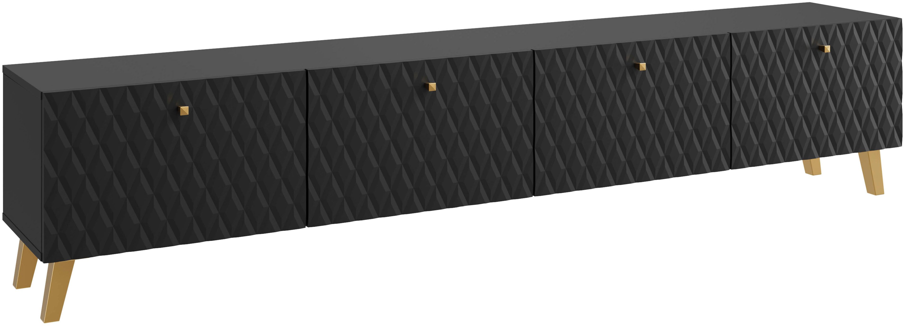 INOSIGN Lowboard PHUKET, TV-Board mit Strukturfront, günstig online kaufen