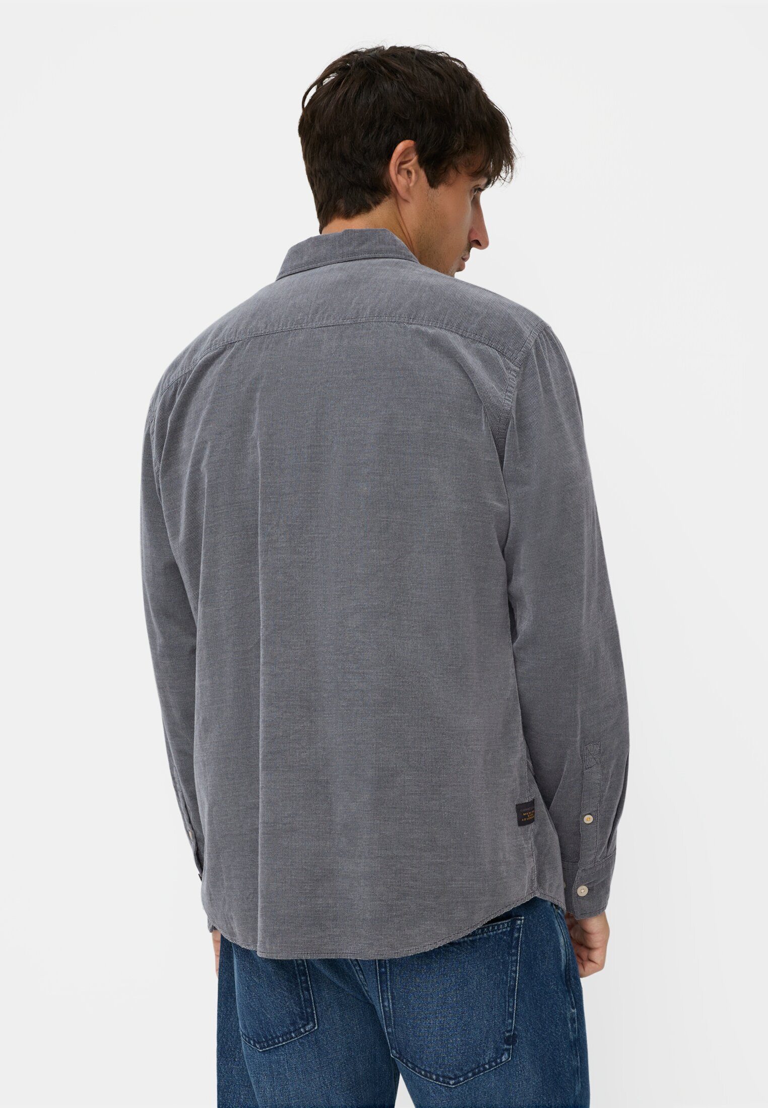 camel active Langarmhemd mit aufgesetzten Taschen Langarm Kentkragen Kentkr günstig online kaufen