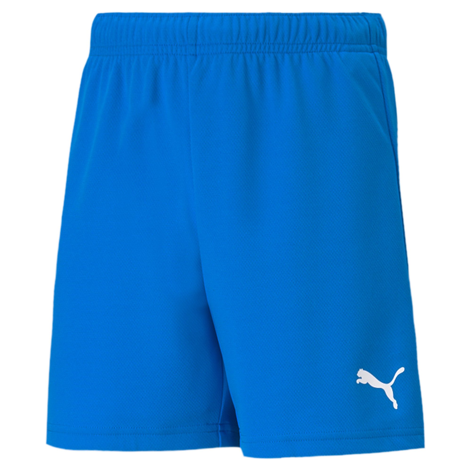 PUMA Trainingsshorts TEAMRISE SHORT JR aus Netzmaterial, mit DryCELL Technologie, kniefreier Schnitt – Bild 2 von 3