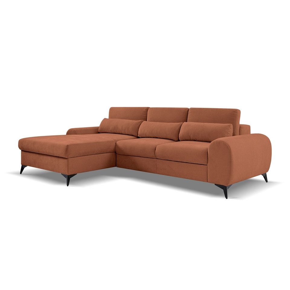 Beautysofa Ecksofa MILAN L, mit Schlaffunktion günstig online kaufen