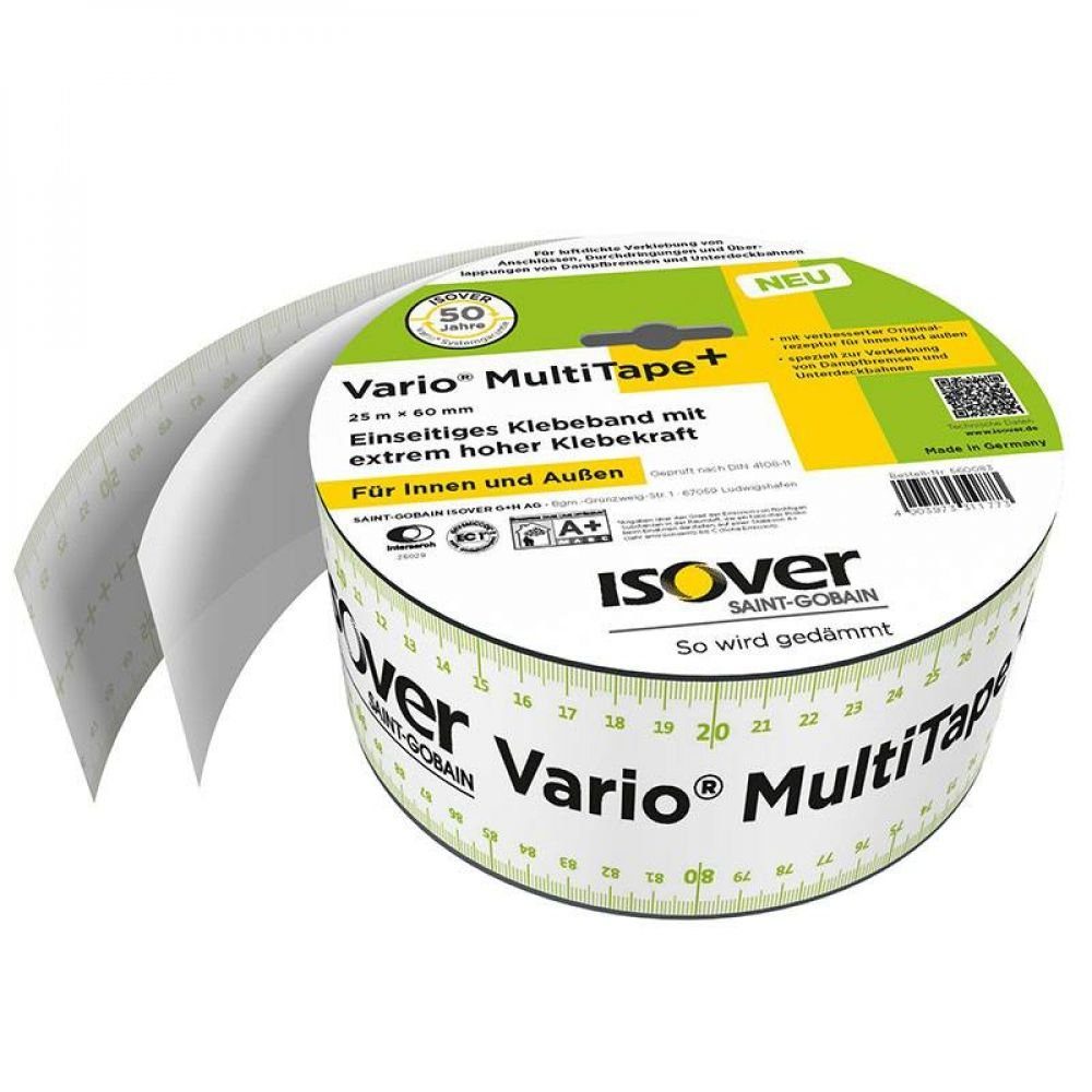 Dampfsperrklebeband Isover Vario MultiTape + Einseitiges Klebeband für innen und außen 2
