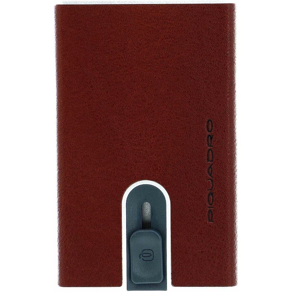 Piquadro Kartenetui Cardholder Black Square Male Leather