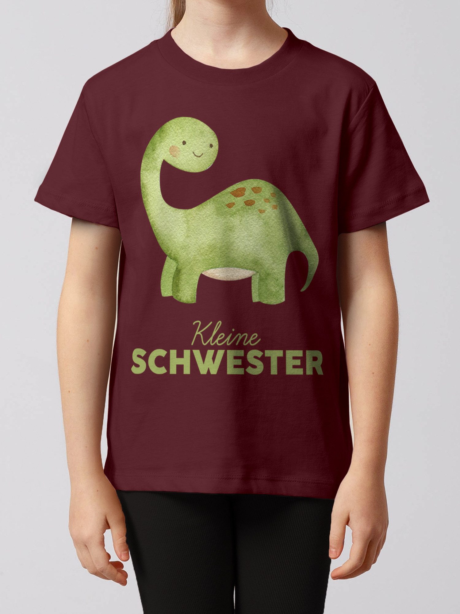 wat? Apparel T-Shirt Dinosaurier 04 Kleine Schwester