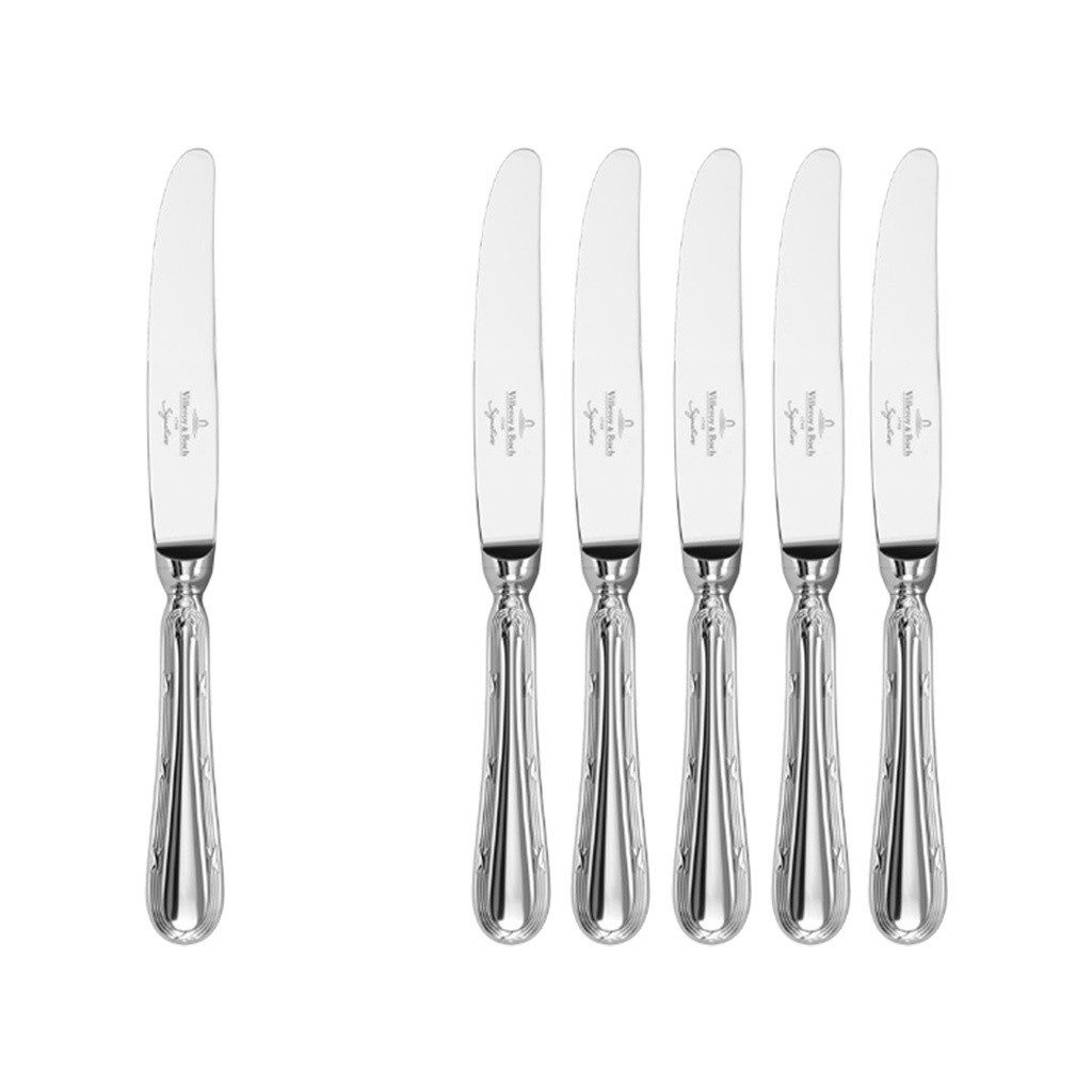 Villeroy & Boch Tafelmesser Kreuzband Septfontaines Tafelmesser 225 mm 6er Set (6 Stück)