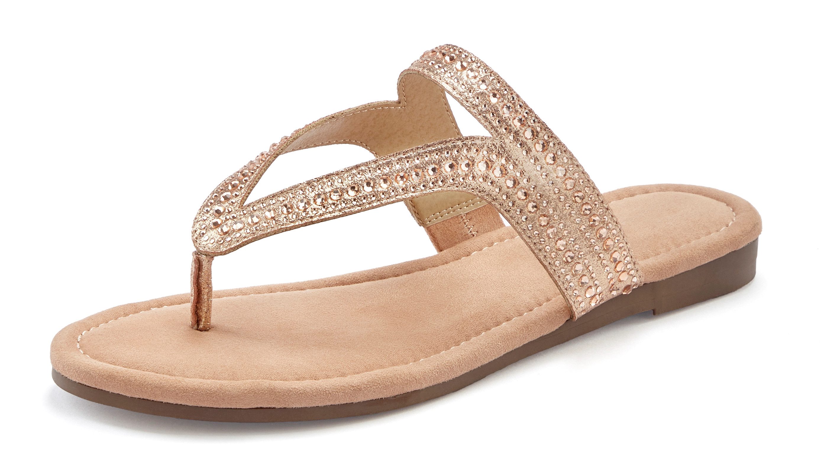 Vivance Pantolette "Mule, Sommerschuh, offener Schuh, Zehentrenner, Sandale günstig online kaufen