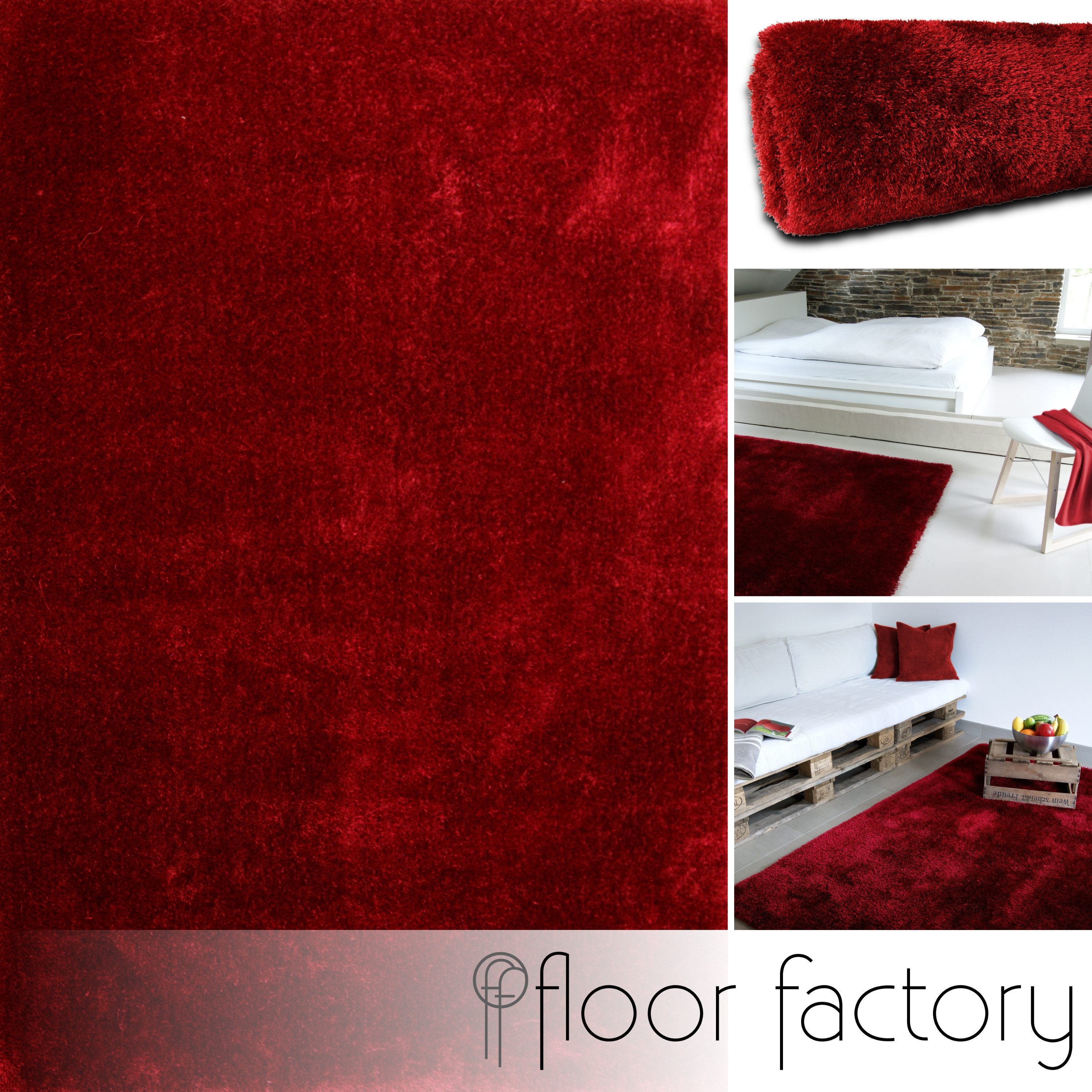 floor factory Hochflor-Teppich Seasons, rechteckig, Höhe: günstig online kaufen
