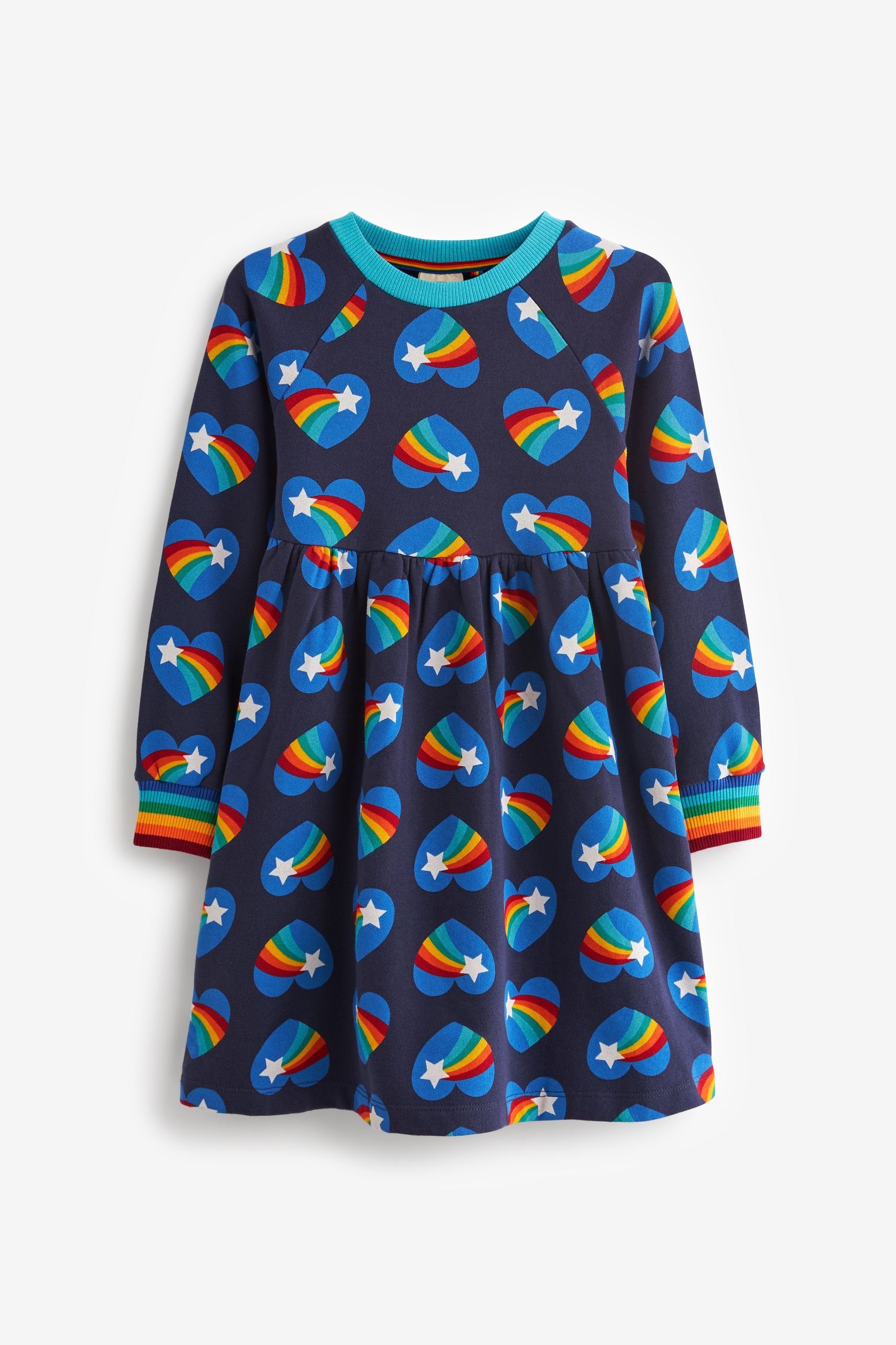 Oliver Jerseykleid Oliver Herzen by Navy (1-tlg) Jools Jools Little Jerseykleid Bird By Little Bird mit