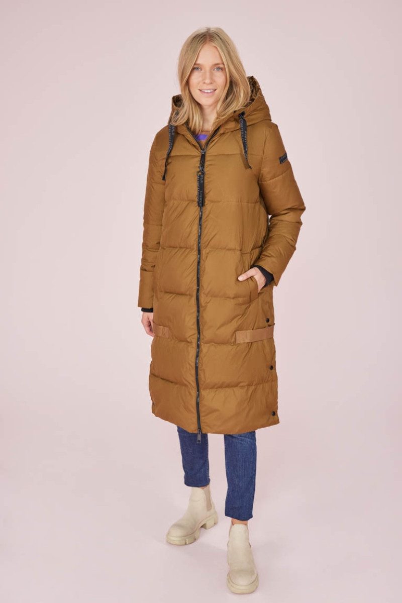 Lieblingsstück Outdoorjacke Steppmantel Damen - ILKE - brown sugar