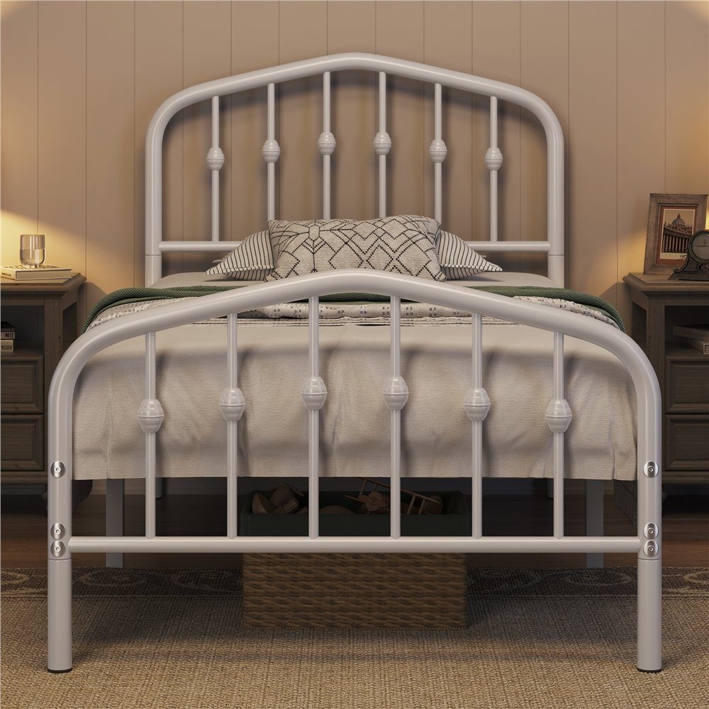 Yaheetech Metallbett 90-160cm (B), Bettrahmen Vintage günstig online kaufen