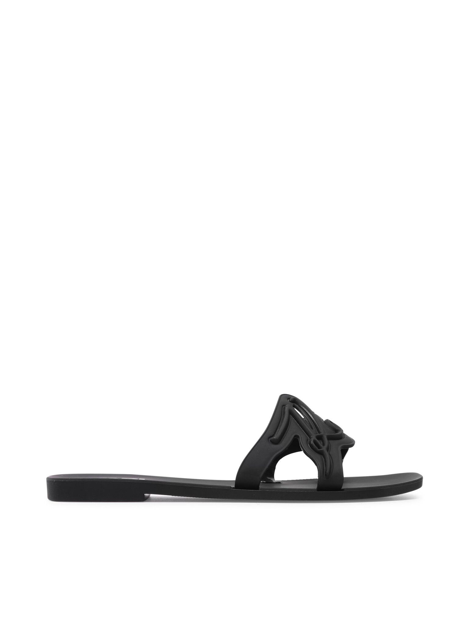 KARL LAGERFELD Karl Lagerfeld Damen Flip-Flops Schwarz KL80008 Badepantolette