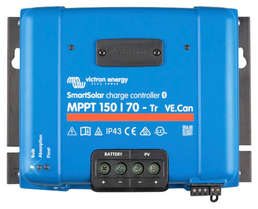 Victron Energy Solarladeregler MPPT Victron SmartSolar 150/70-Tr VE.Can, Leistung maximal in Watt: 1000 / 2000 / 3000 / 4000 | Solarladeregler